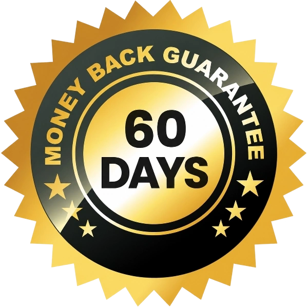 SodaLean money-back guarantee badge